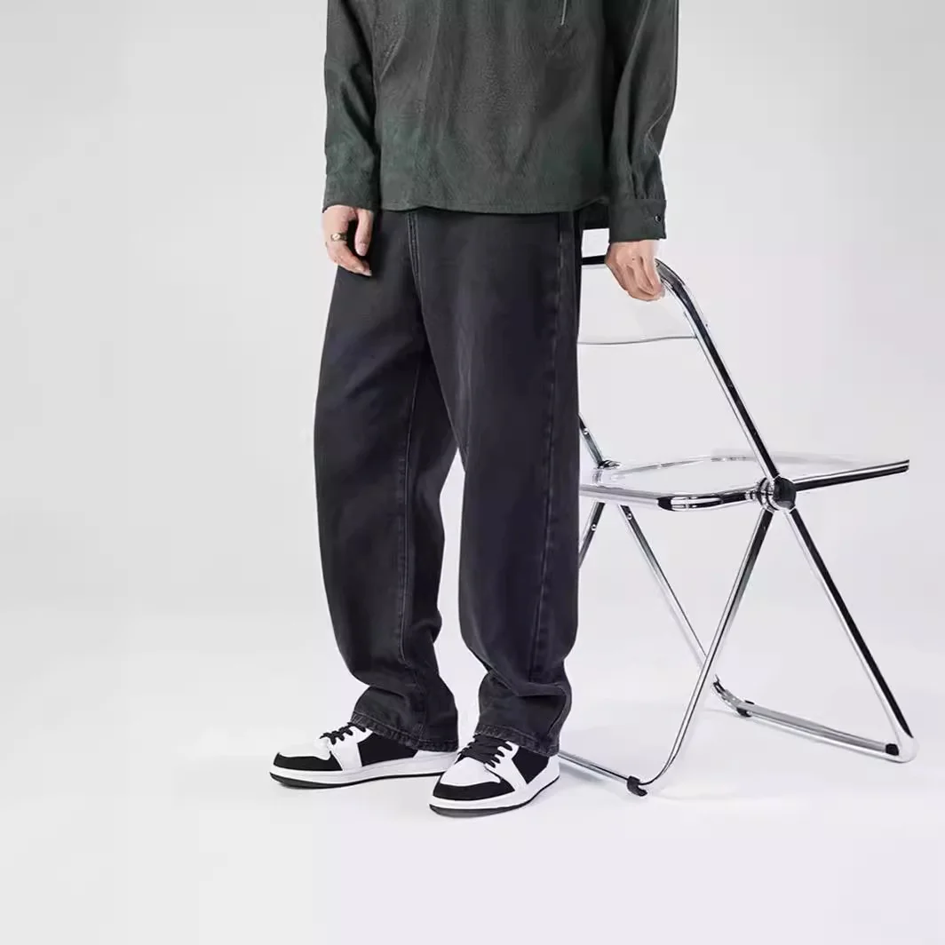 Toloer Comfortable And Casual Straight Leg Jeans For Men And Men-Outfit Ideas