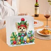 Acrylic Double Sided Christmas 5D DIY Diamond Art Paper Towel Storage Rack Napkin Holder Kit