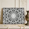 uk.everydayedeals DIY Pearl Painting With Frame - Handmade Self-Adhesive Pearls - Mandala(20*30cm)