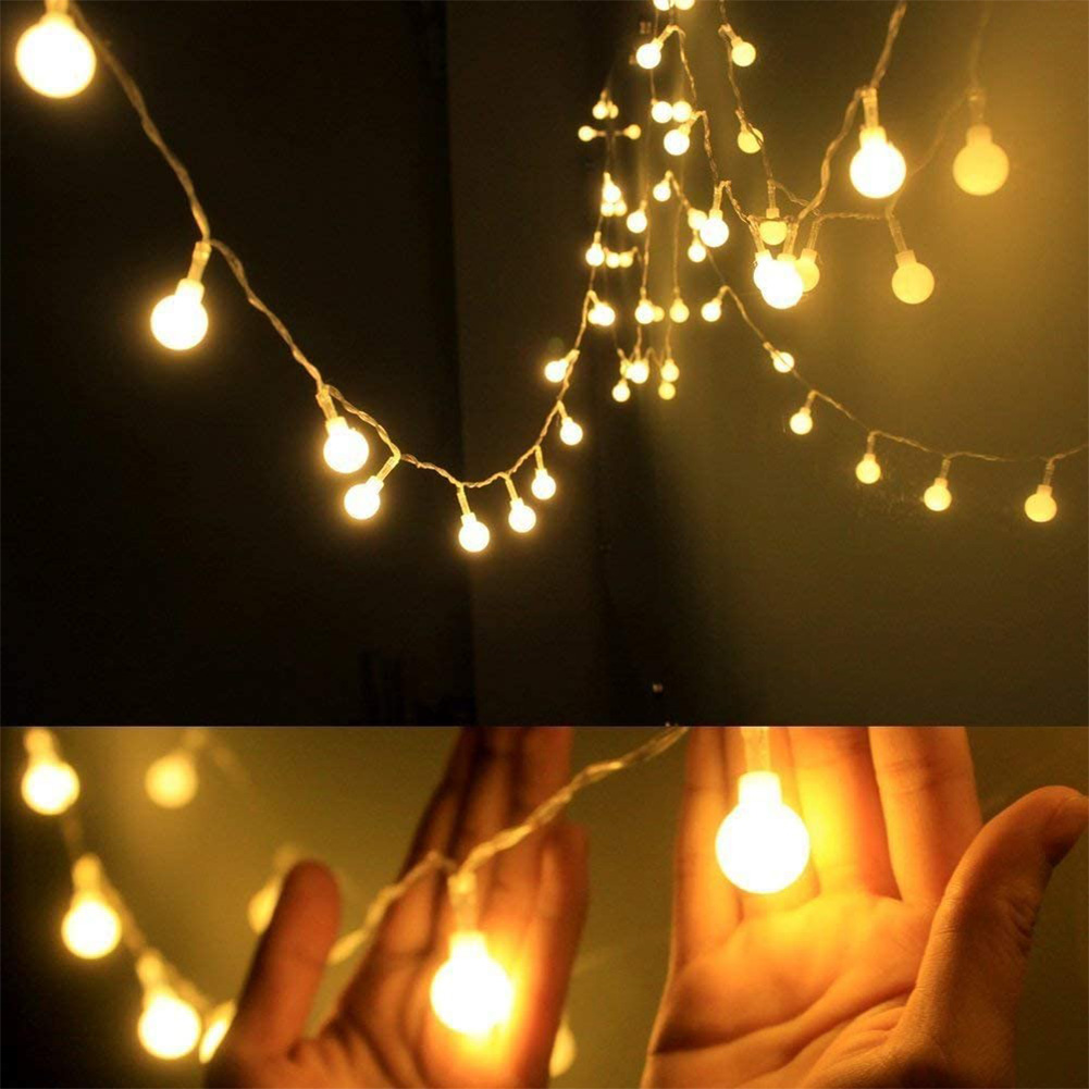 

Waterproof Small Lanterns LED Ball-Curtain String Night Light, 501 Original