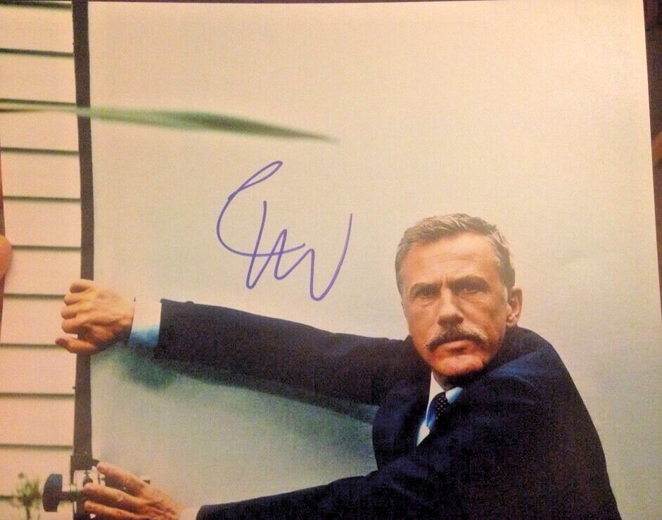 Christopher Waltz Signed 8x10 Photo Poster painting SPECTRE DJANGO celebrity autograph