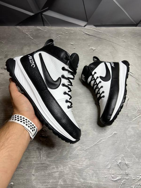 Zimowe tenisówki męskie NIKE 102 CHONO WHITE