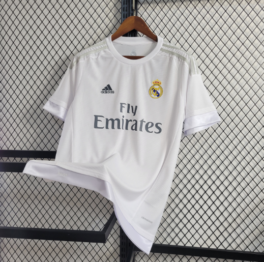 Retro 2015-2016 Real Madrid Home Football Shirt Thai Quality