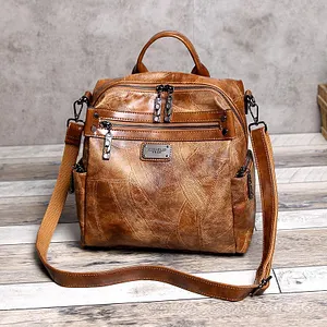 Pueden ser prácticos bolsos de mujer de un solo hombro, doble hombro