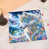 (Pre-Framed)Wolf-Special Shape Diamond Painting Kit(25x25cm)