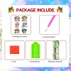 6Pcs Acrylic Summer Beach Turtle DIY Diamond Art Refrigerator Magnets Sticker