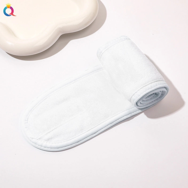 Minimalist Unisex Solid Color Cotton And Linen Spa Headband