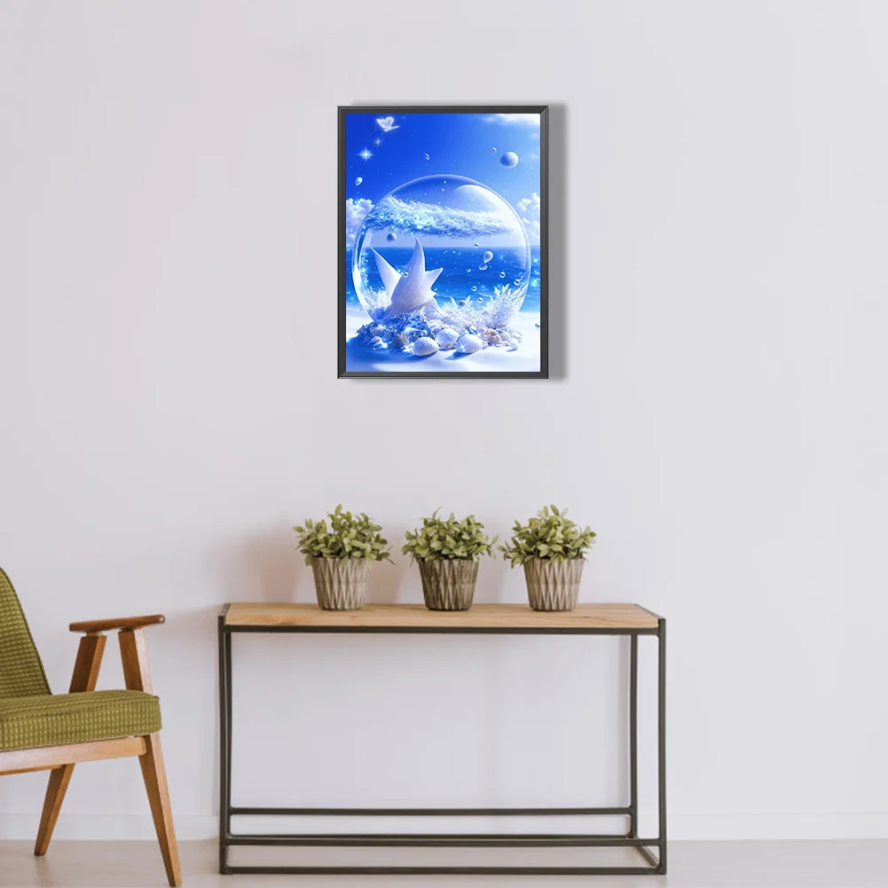 Diamond Painting - Full Round Drill - Beach(30*40cm)