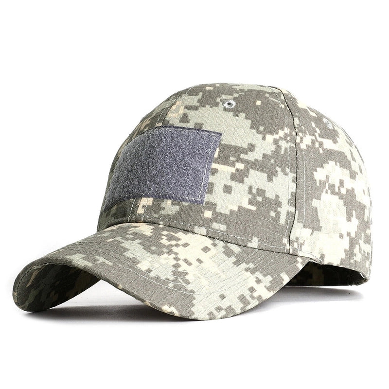 Camouflage Pattern Outdoor Baseball Cap Men’s And Women’s Tactical Camouflage Hat Special Forces Camouflage Cap Personalized Cap