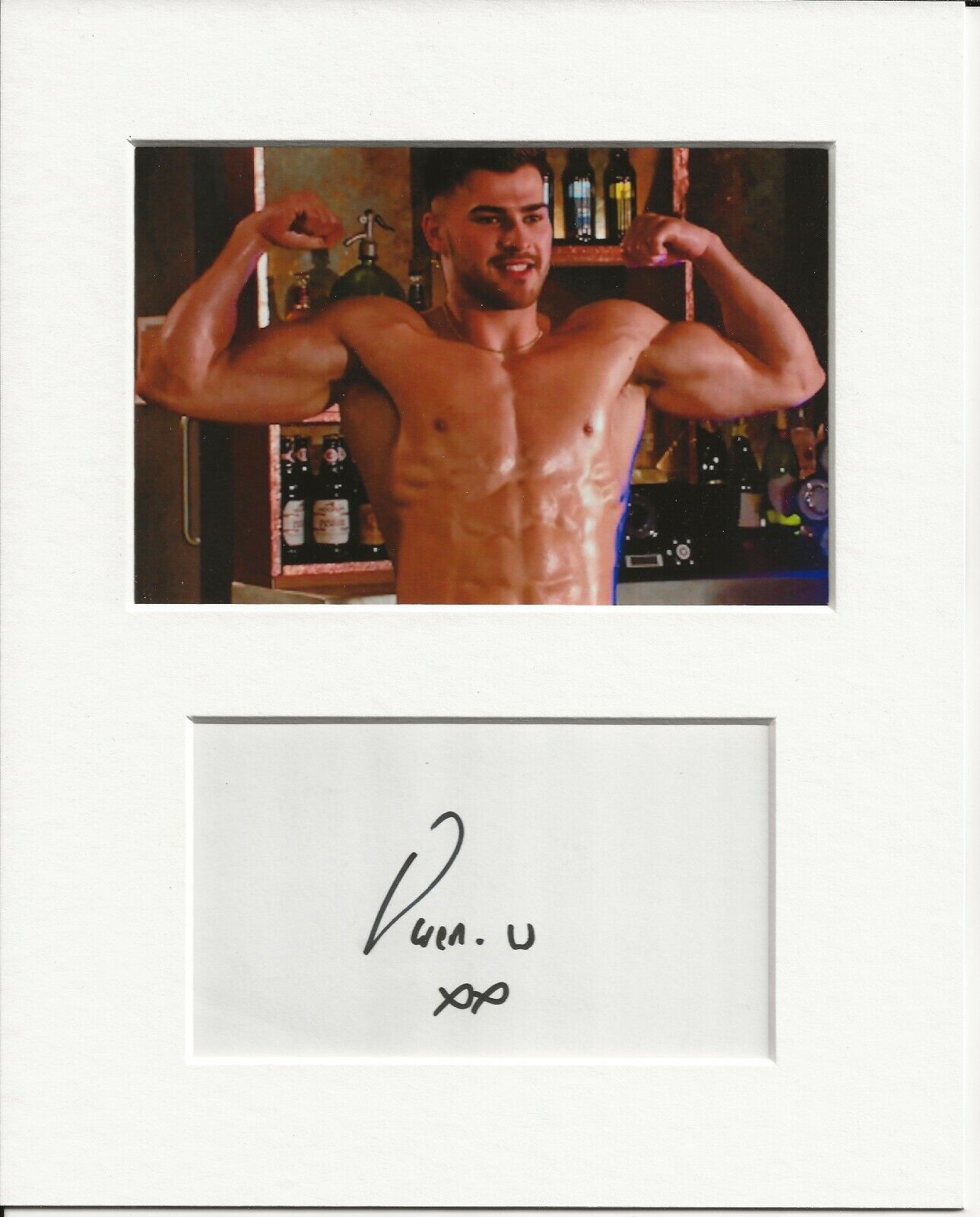 Owen Warner hollyoaks signed genuine authentic autograph signature and Photo Poster painting COA