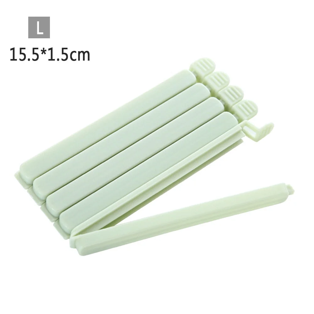 5 pc Food bag Storage Clips Freezer & Fridge Bag Sealing Clip Sealer Clamp Food Close Seal Kitchen Home Storage cocina accesorio
