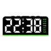LED Digital Alarm Clock Bedside Alarm Clock Large Number Display for Home Office