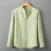 Men's Cotton and Linen Casual Shirts
