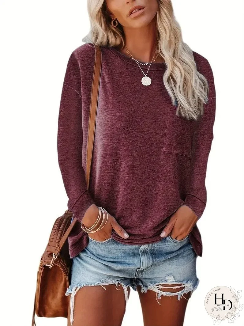 Women's Relaxed Fit Long Sleeve Tee
