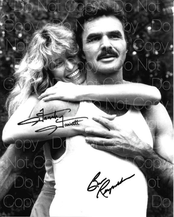 Burt Reynolds Farrah Fawcett signed Photo Poster painting 8X10 picture poster autograph RP 2