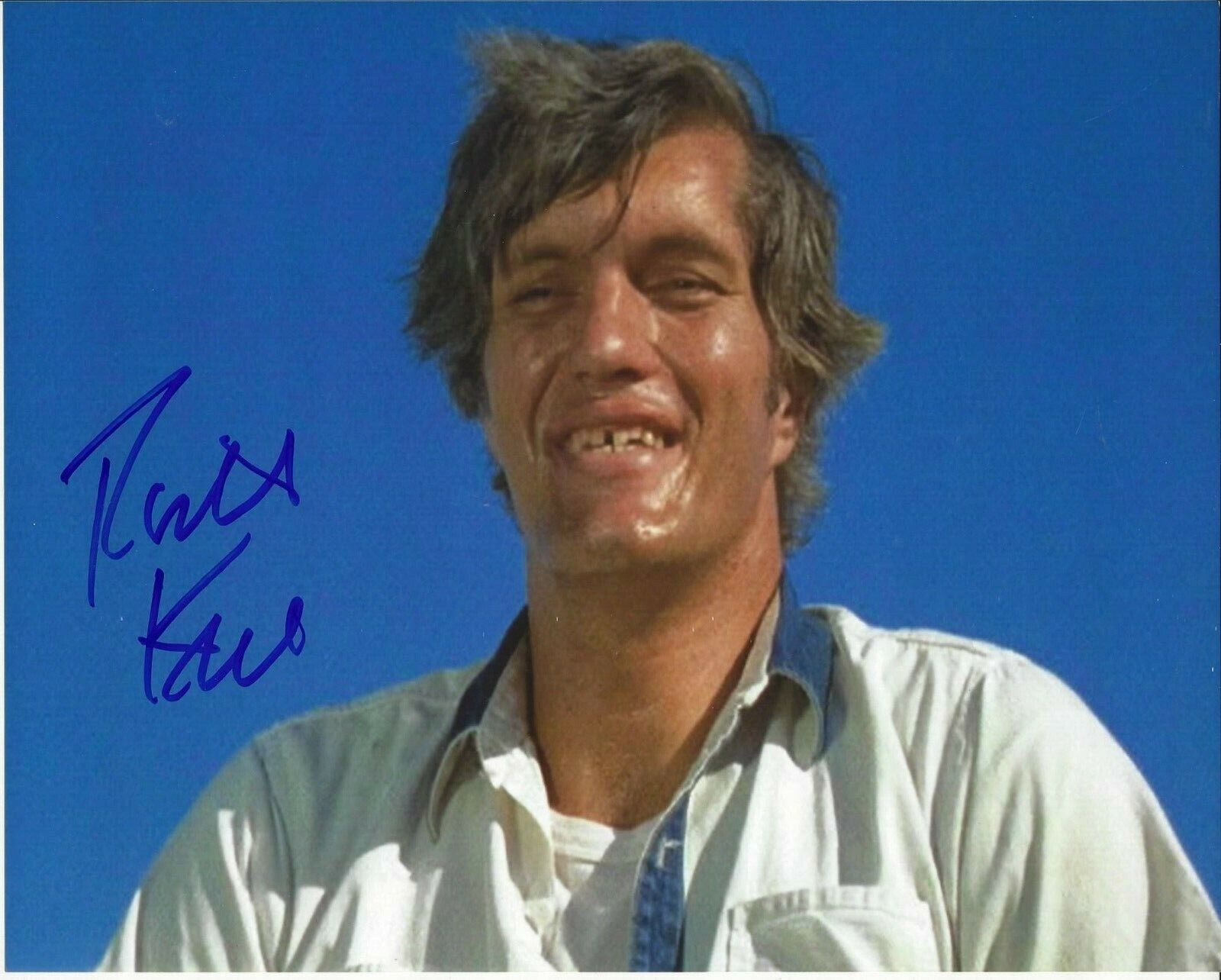 Richard Kiel Autograph The Longest Yard Mean Machine 8x10#4