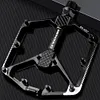 Double DU Bearing Bike Flat Pedal Aluminum Alloy Waterproof MTB Bike Accessories
