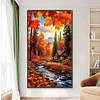 Diamond Painting - Full Round Drill - Autumn Scenery(Canvas|40*70cm)