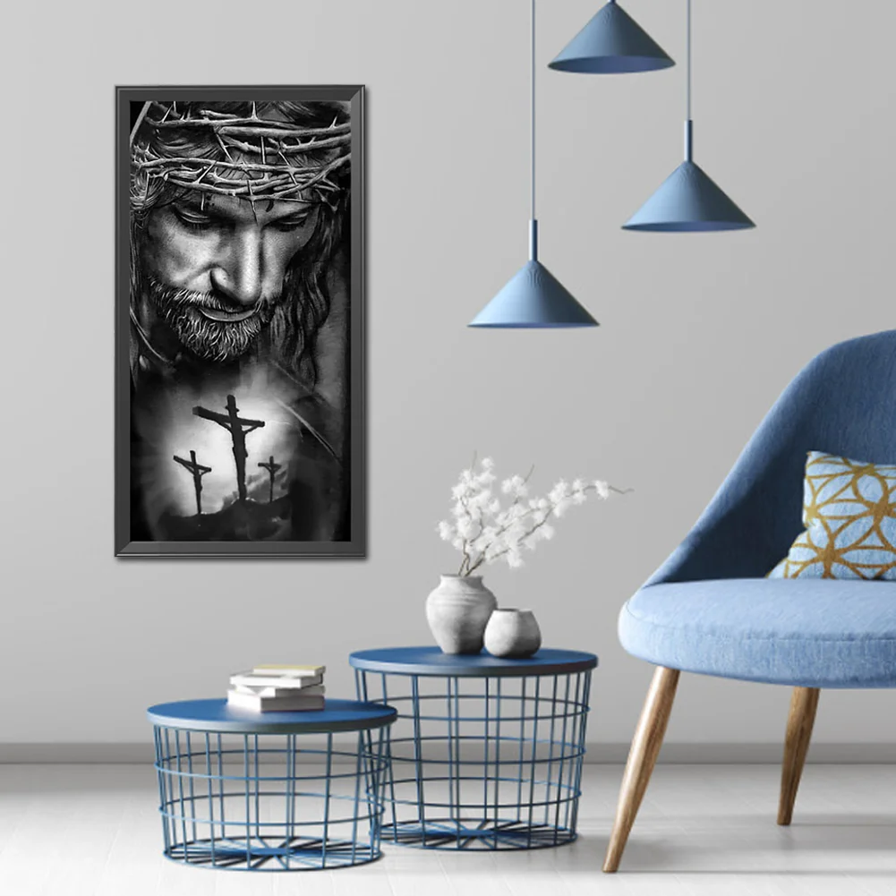 Diamond Painting - Full Round Drill - Jesus(40*80cm)