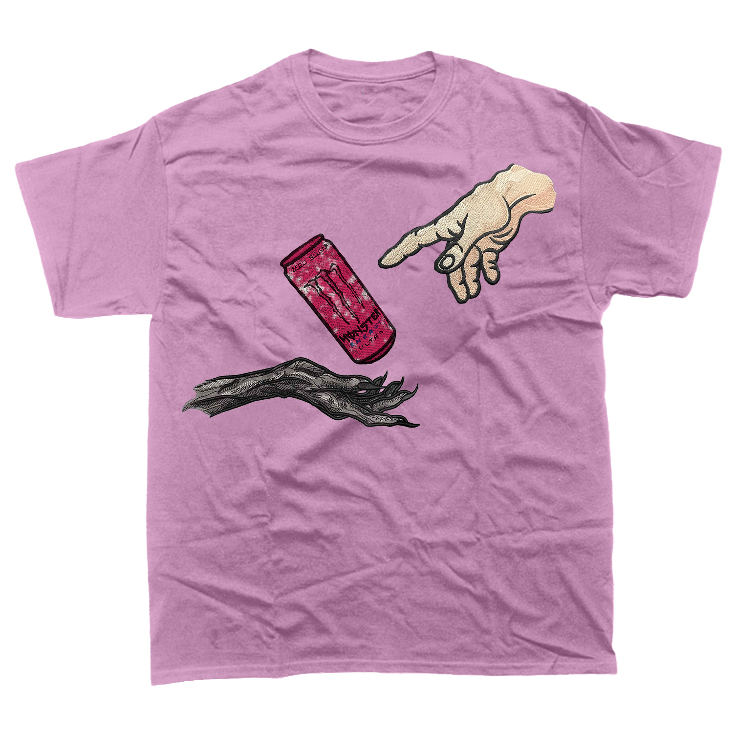 Holy Pump by Pink Monster printed T-shirt