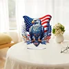DIY Independence Day Eagle Diamond Painting Desktop Ornaments