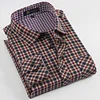 2020 Plaid Single Pocket Shirt