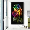 >SALE<5D DIY Full Round Drill Diamond Painting Rose Kit Home Decoration Art Craft