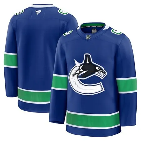 Men's Vancouver Canucks  Blue Home Premium Jersey