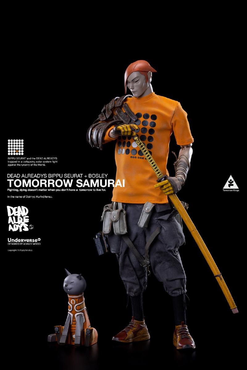 【Pre-order】Underverse BIPPU SEURAT Tomorrow Samurai 1/6 Action Figure UV20053