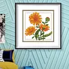 Flower-11CT Stamped Cross Stitch Kit(21*21cm)