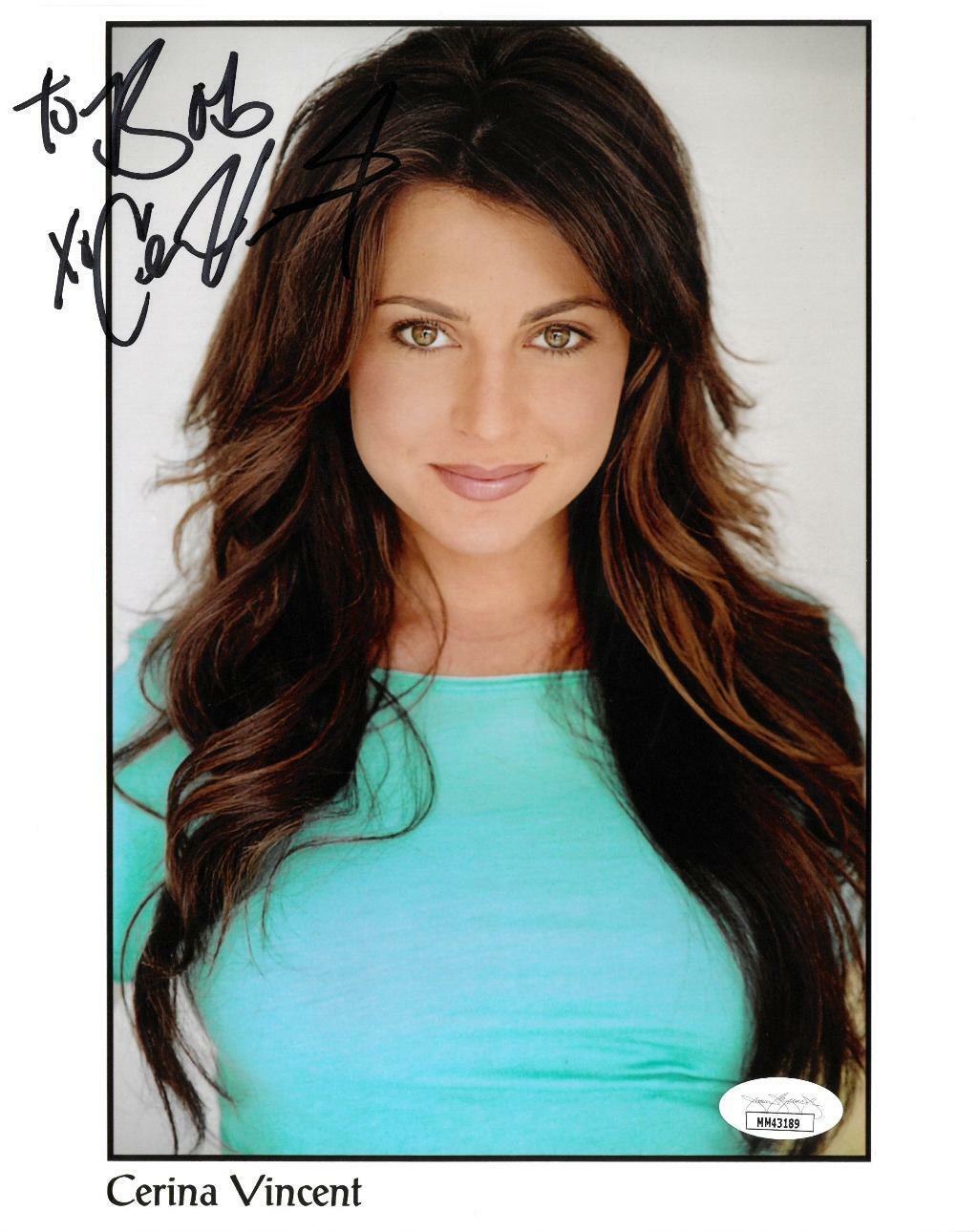 Cerina Vincent Signed Authentic Autographed 8x10 Photo Poster painting JSA #MM43189