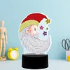 DIY Diamond Painting LED Light Sign-Santa clausChristmas