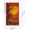 Landschaft 5d DIY Diamond Art Malerei Sets quadratisch Full Dril Wanddekoration 45x75cm