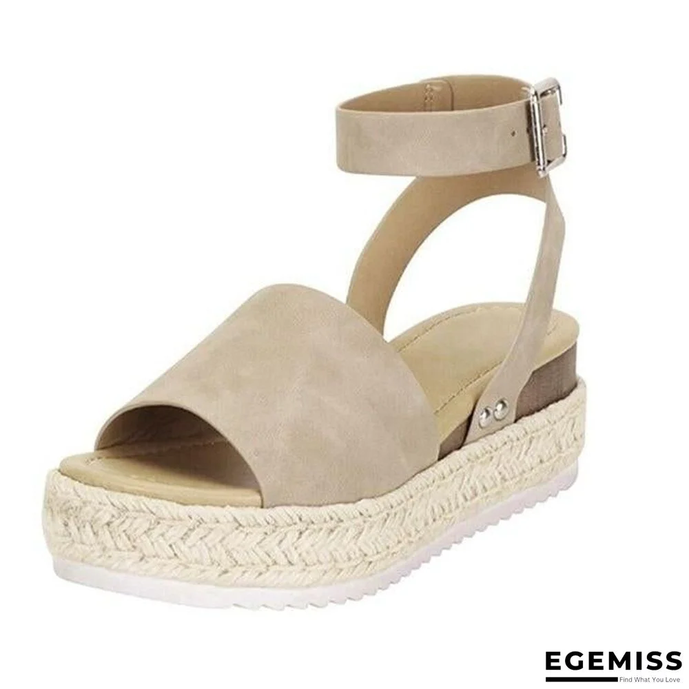 Wedges Shoes For Women High Heels Sandals Summer Flip Flop Platform Sandals | EGEMISS