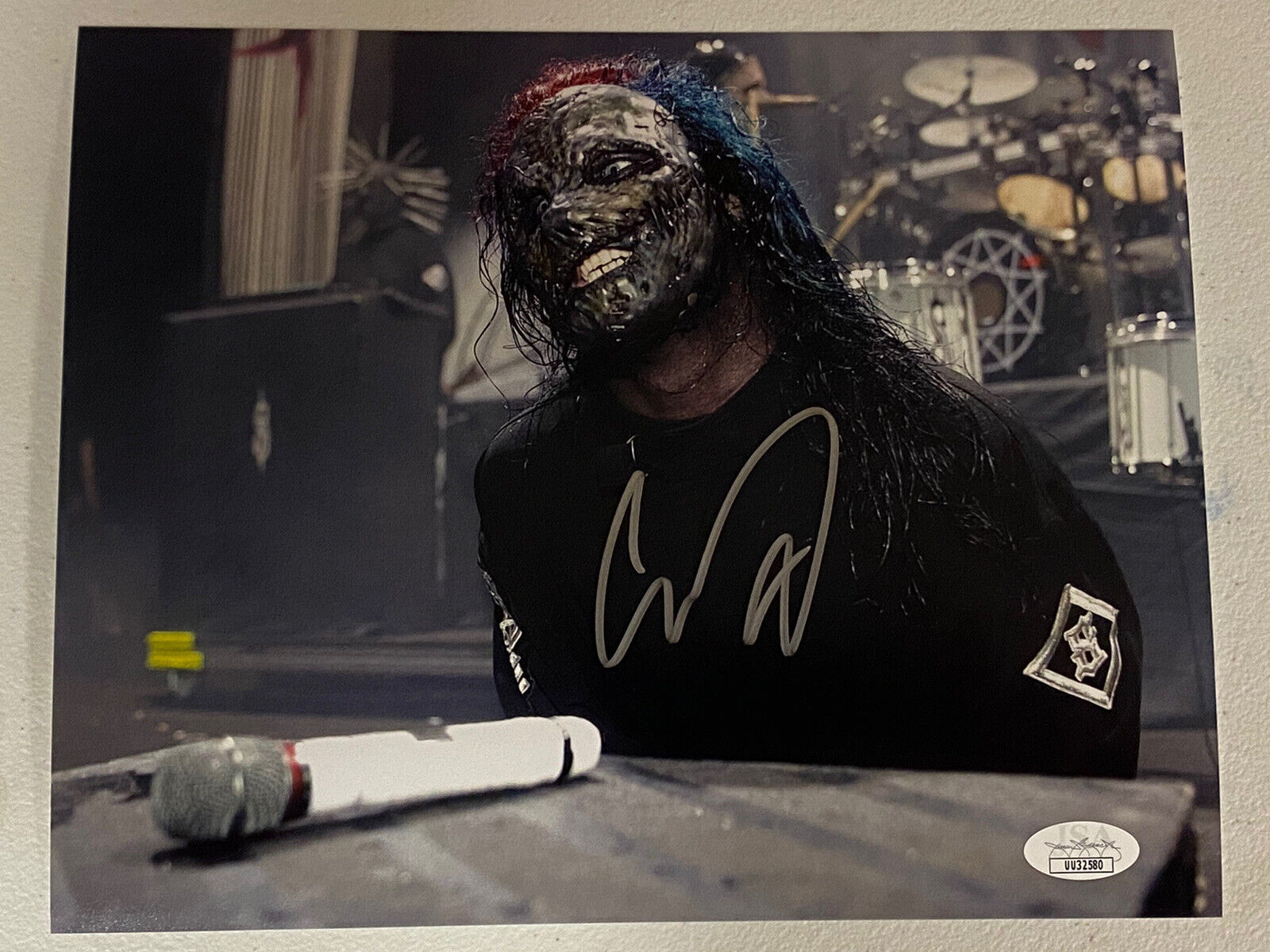 SLIPKNOT COREY TAYLOR AUTOGRAPHED SIGNED 8X10 Photo Poster painting EXACT PROOF JSA COA UU32580