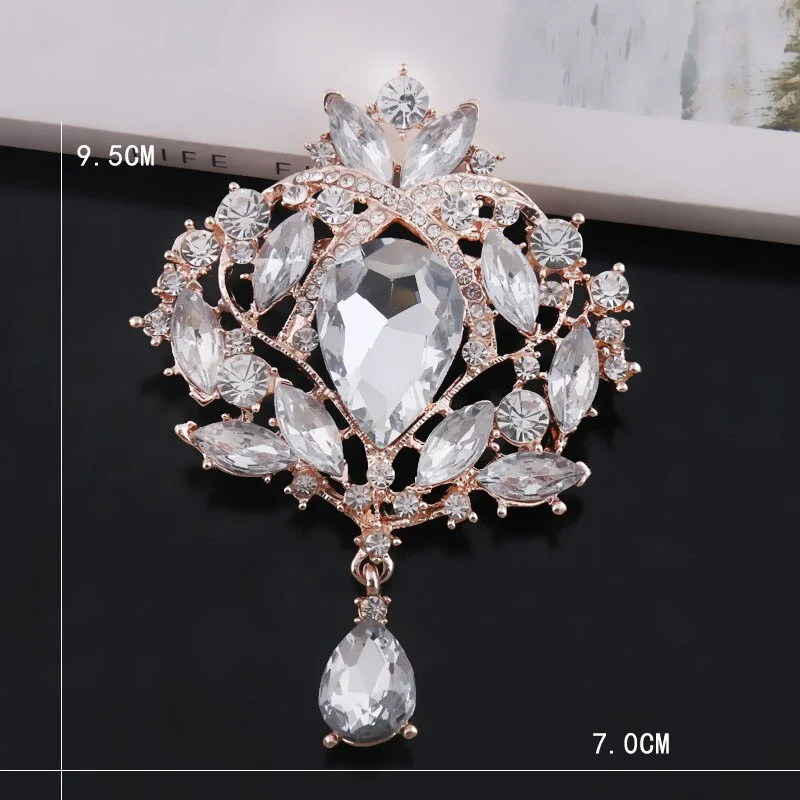 New Rhinestone Bolo Bow Tie High-end Luxury Gifts Korean Version of The British Wedding Wedding Banquet Bowtie Men's Jewelry