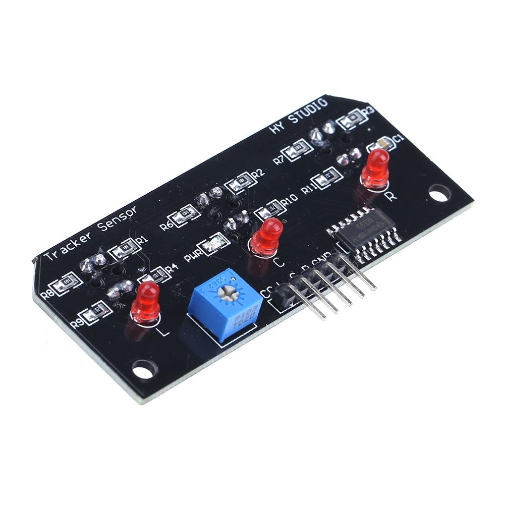 

3 Channel CTRT5000 Track Sensor Infrared Line Module for Arduino AVR Robot, 501 Original