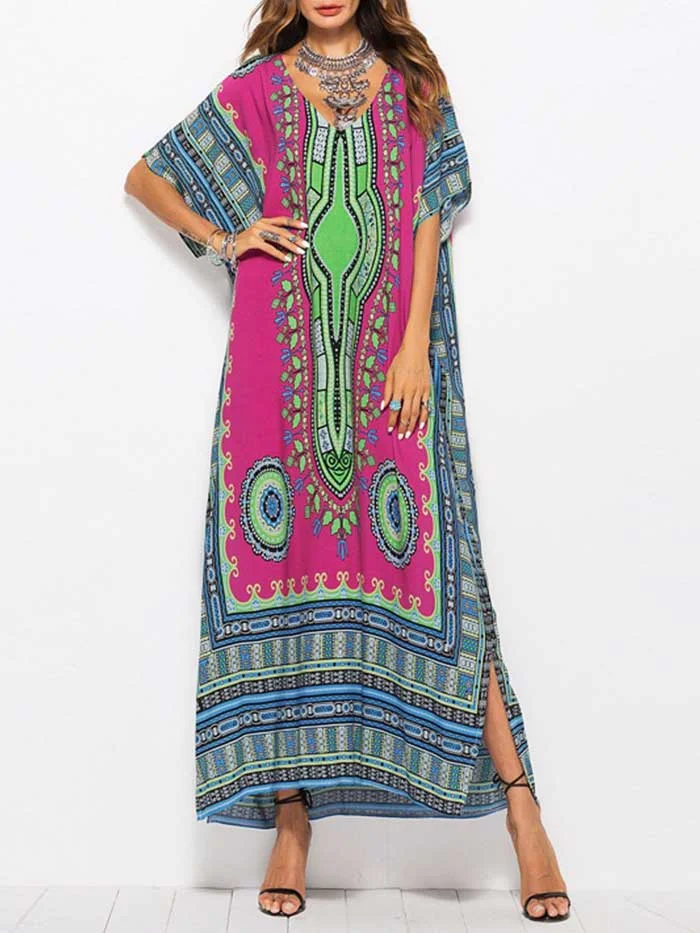 Women's New Style Printed Casual Fashion Dress