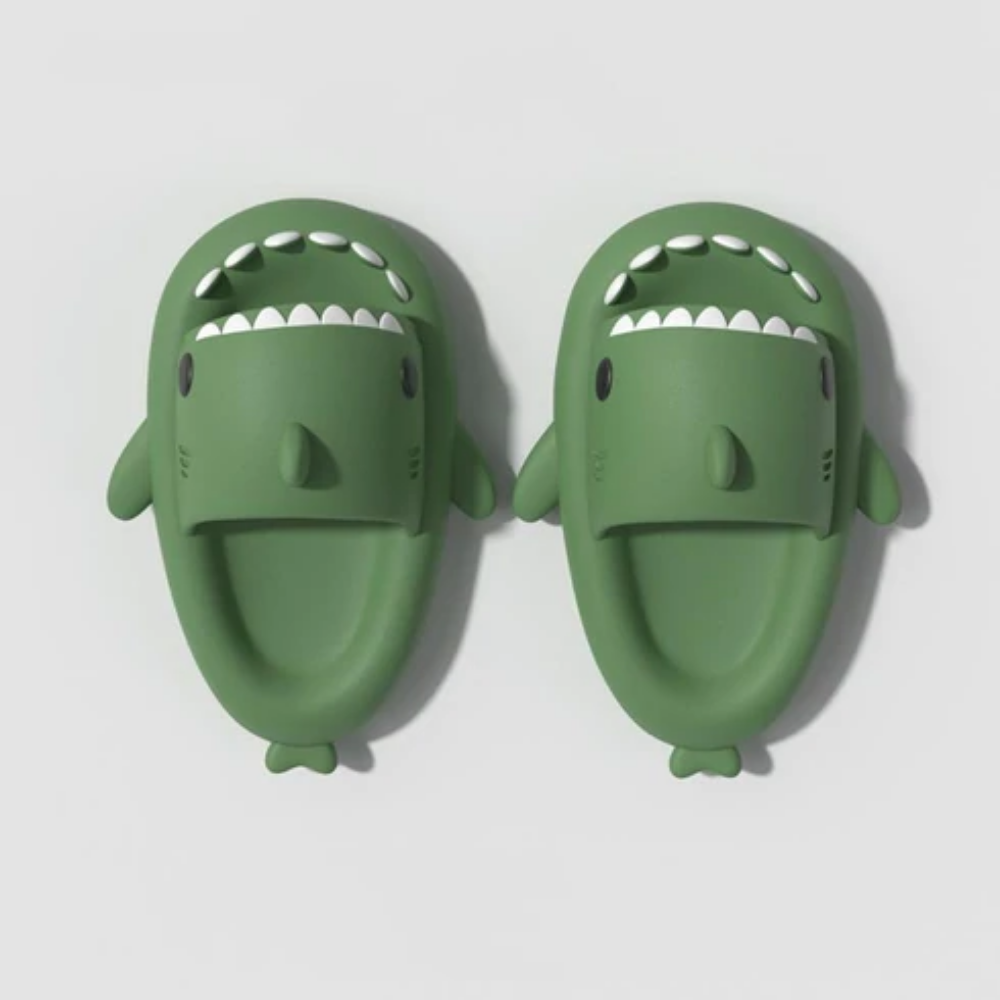 Premium Shark Slides - Super Soft, Comfy, Silent and Anti-slippery Shark Slippers