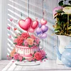 DIY Flower Cake Acrylic Special Shape Diamond Painting Desktop Ornaments