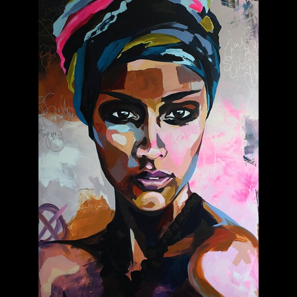 CULTURE AFRICAN WOMEN CANVAS