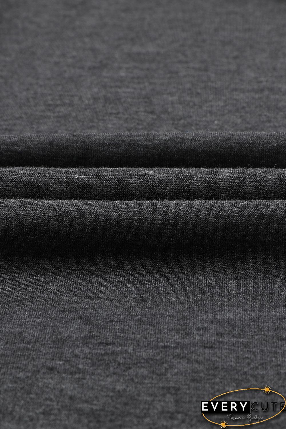 Khaki Color Block Pullover 2pcs Loungewear Set