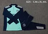 2025/2026 Arsenal Half-Pull Training Suit Light Green Football Shirt 1:1 Thai Quality