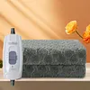 Plush Electric Blanket Winter Warm Throw Single Velvet Smart Office Grey Blanket