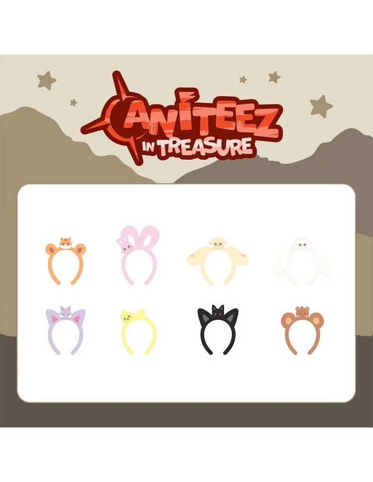 ATEEZ ANITEEZ IN TREASURE HAIR BAND-Pre Order officialateezshop