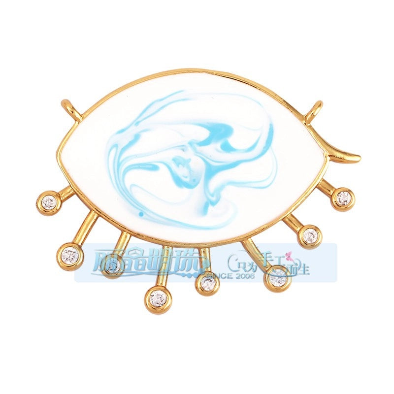 1 Piece Copper Devil’s Eye Pendant Jewelry Accessories