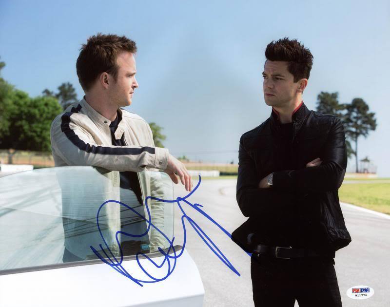 Dominic Cooper Need For Speed Signed Authentic 11X14 Photo Poster painting PSA/DNA #W11776