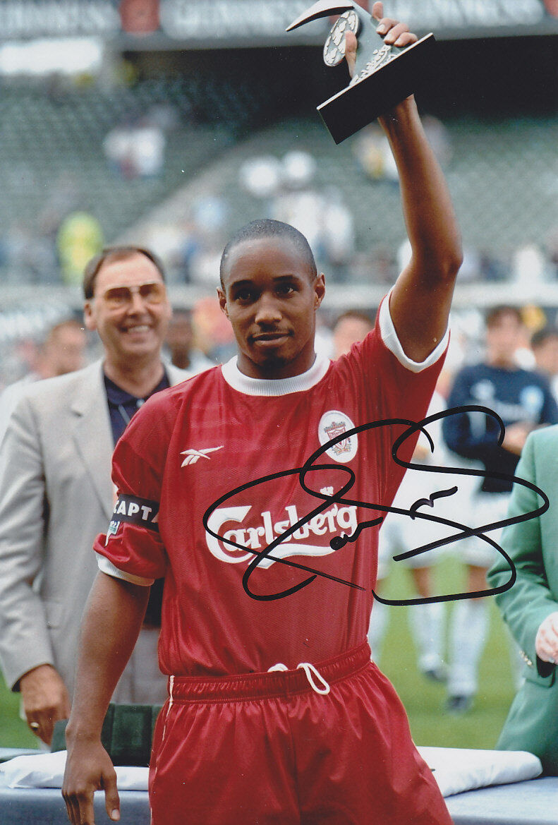 Liverpool F.C Paul Ince Hand Signed Photo Poster painting 12x8.