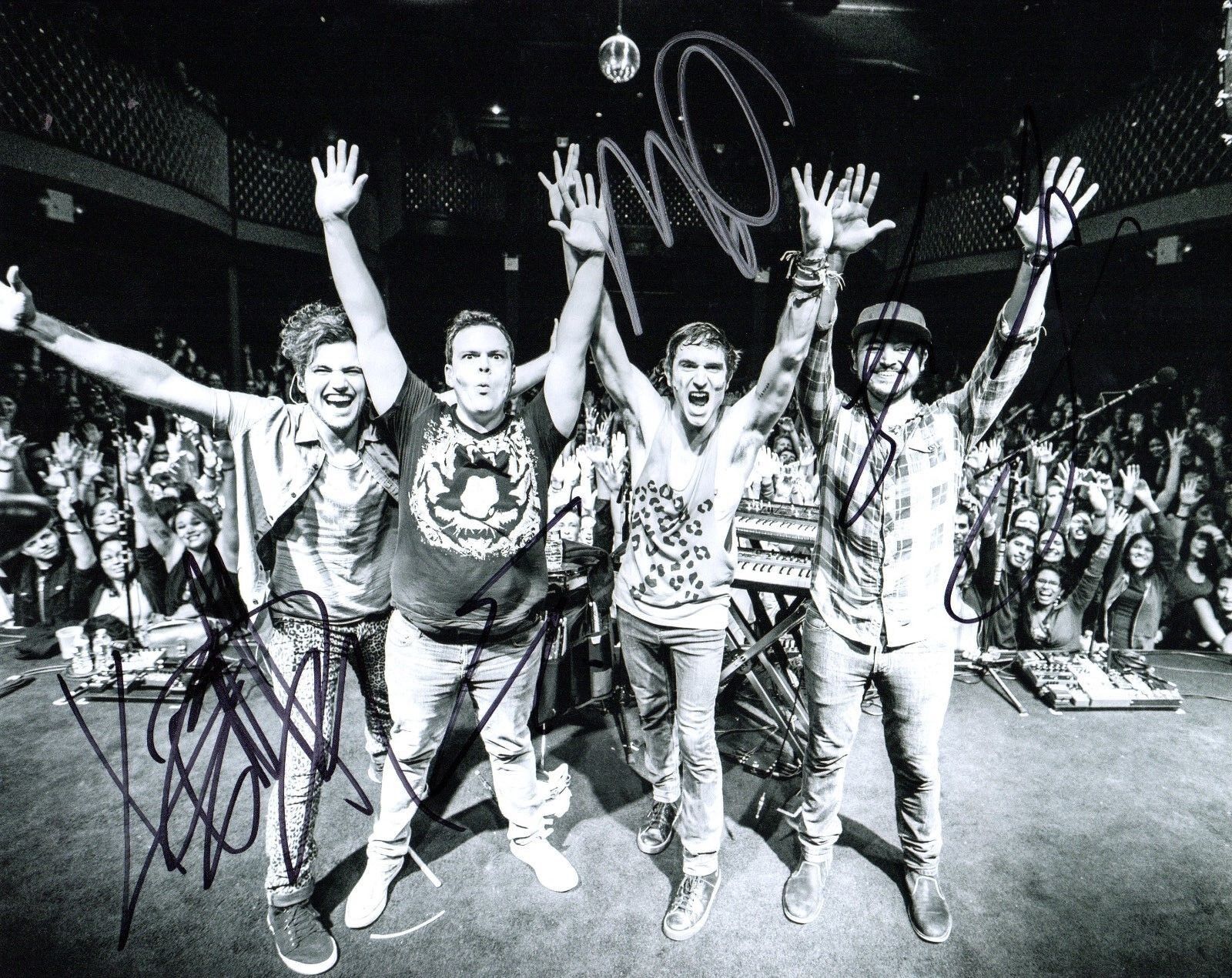 GFA Shutup and Dance * WALK THE MOON * Band Signed 8x10 Photo Poster painting W3 COA