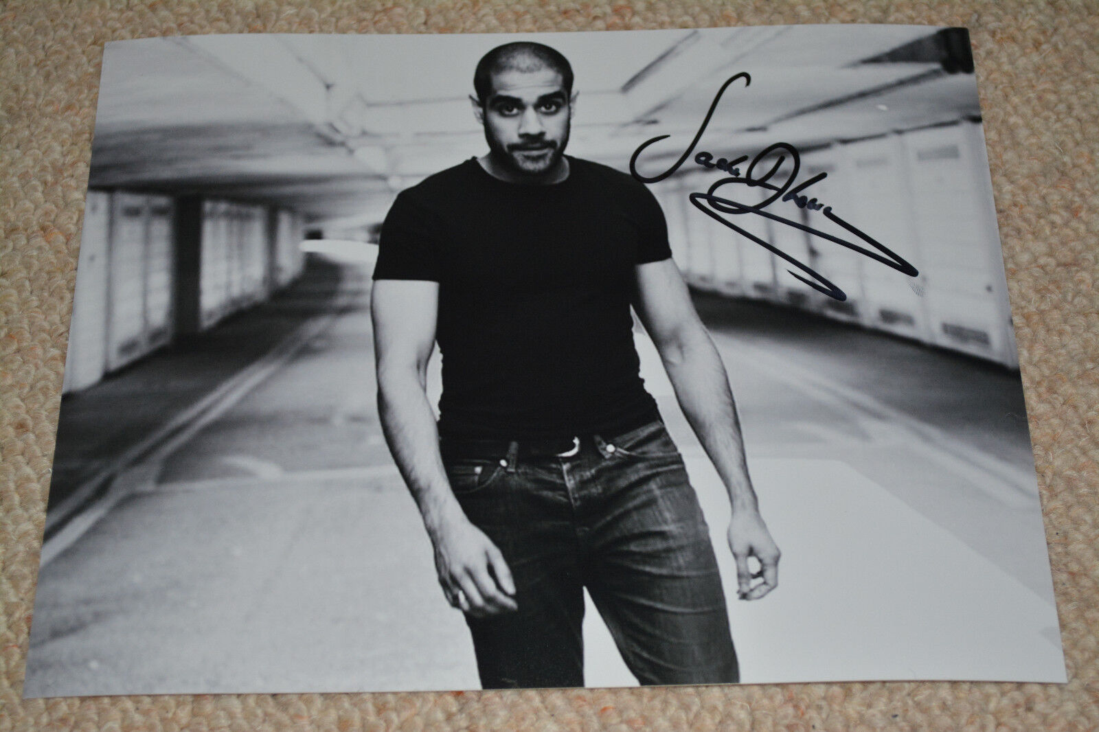 SACHA DHAWAN signed autograph In Person 8x10 (20x25 cm) IRON FIST